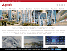 Tablet Screenshot of agexis.com